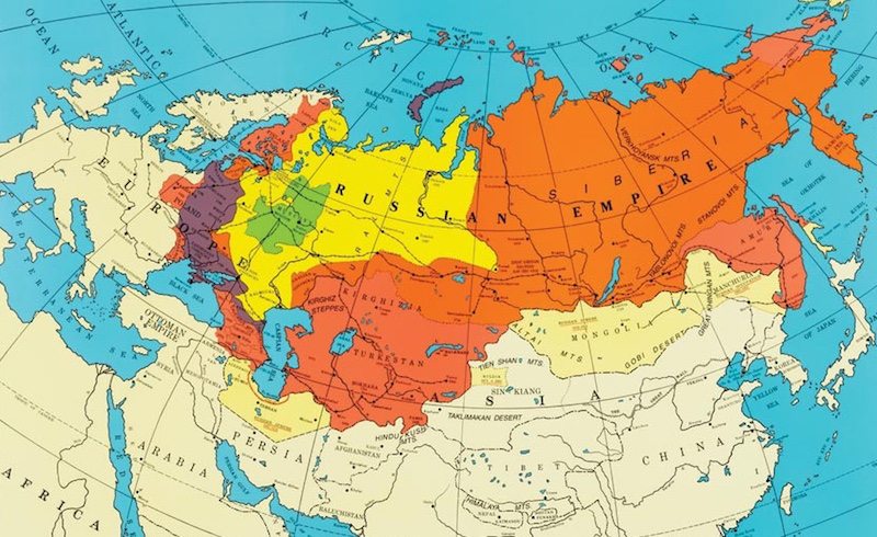 ماهي حدود ا لأمبراطورية الروسية